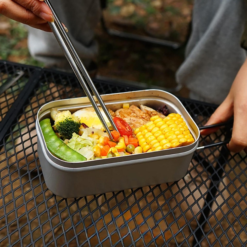 Camping Cooking Sets - Vajilla ultraligera para acampar, utensilios de