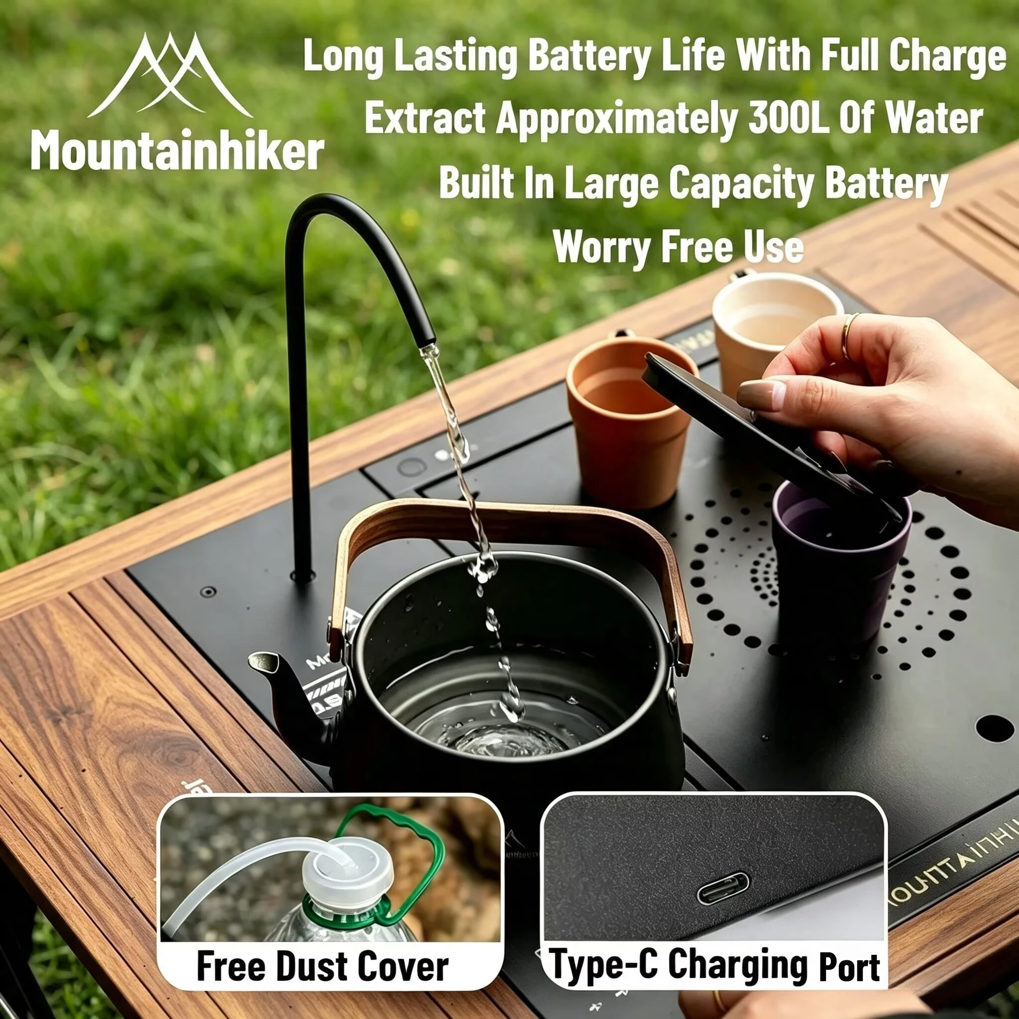 Camping Cooking Disc - Dispensador de Agua Eléctrico IGT para