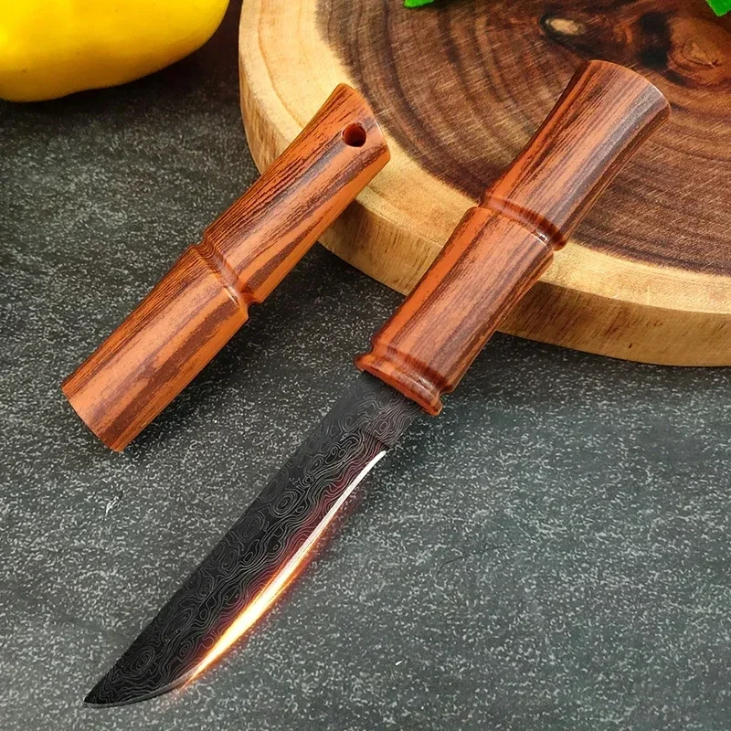 Camping Cooking Hardware - Cuchillo de utilidad para rebanar carne,