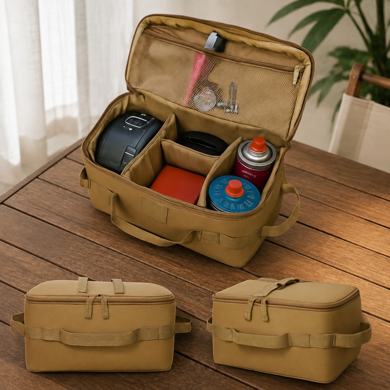 Camping Outdoor Cooking Equipment - Bolsa de Almacenamiento Resistente para Camping