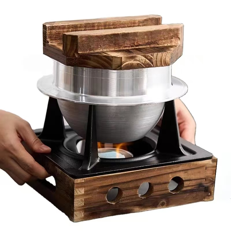 Japanese Camping Cooking - Olla de Arroz Estilo Japonés con