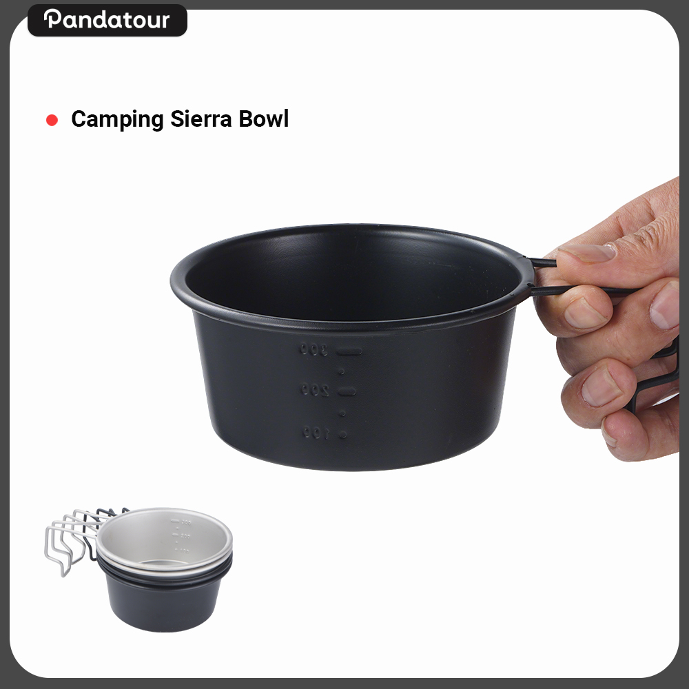 Camping Cooking Hardware - Tazón Pandatour para Camping, con Marcas