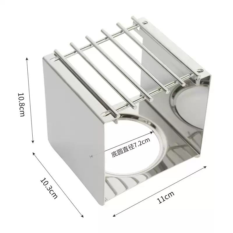 Camping Cooking Sets - Soporte Cuadrado de Acero Inoxidable para