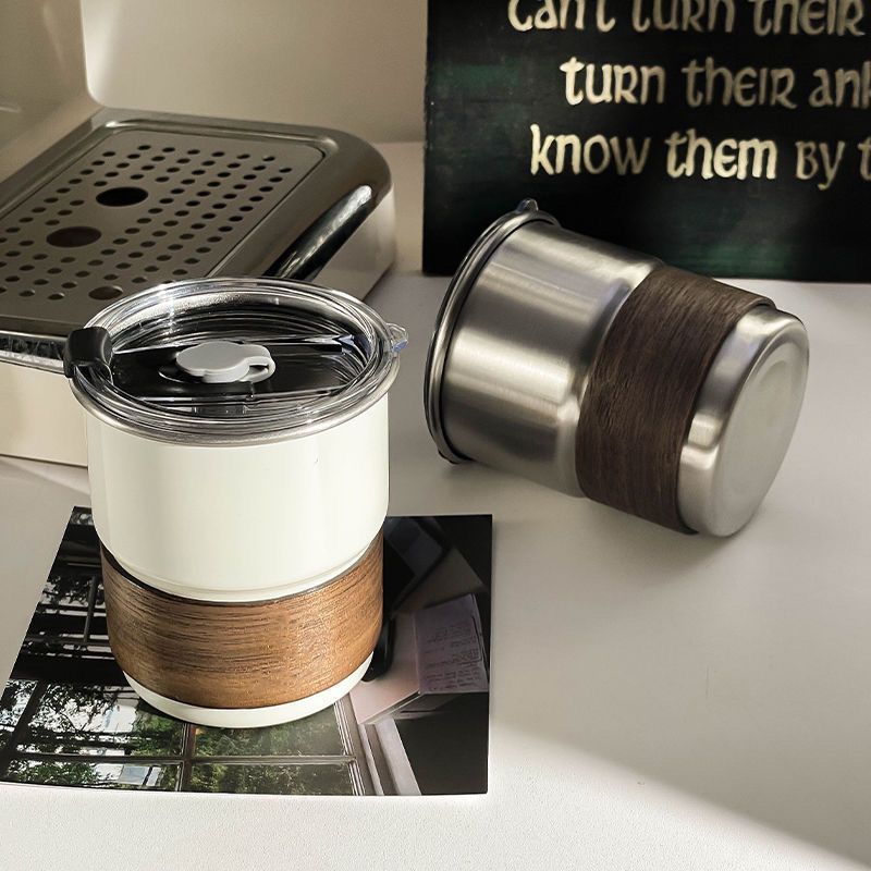 Camping Cooking Pot - Taza de acero inoxidable con tapa