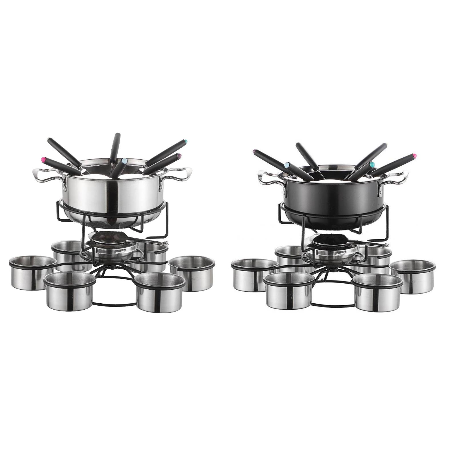 Camping Cooking Sets - Juego de ollas para fondue, estufa