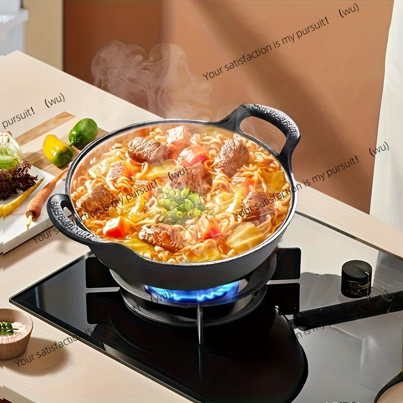Skillet Cast Iron Camp - Mini sartén de hierro fundido, con