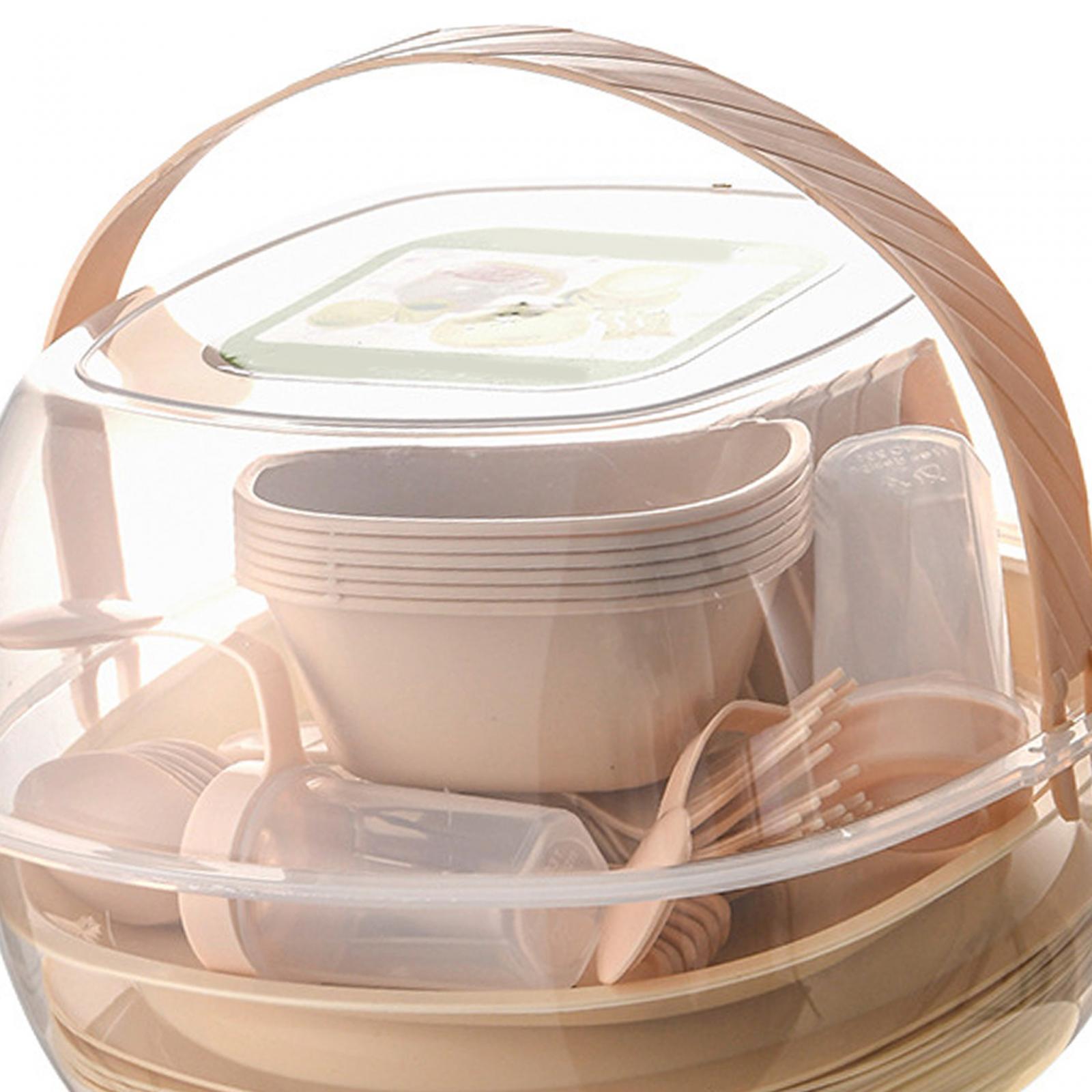 Camping Cooking Sets - Juego de Cubiertos de 48 Piezas