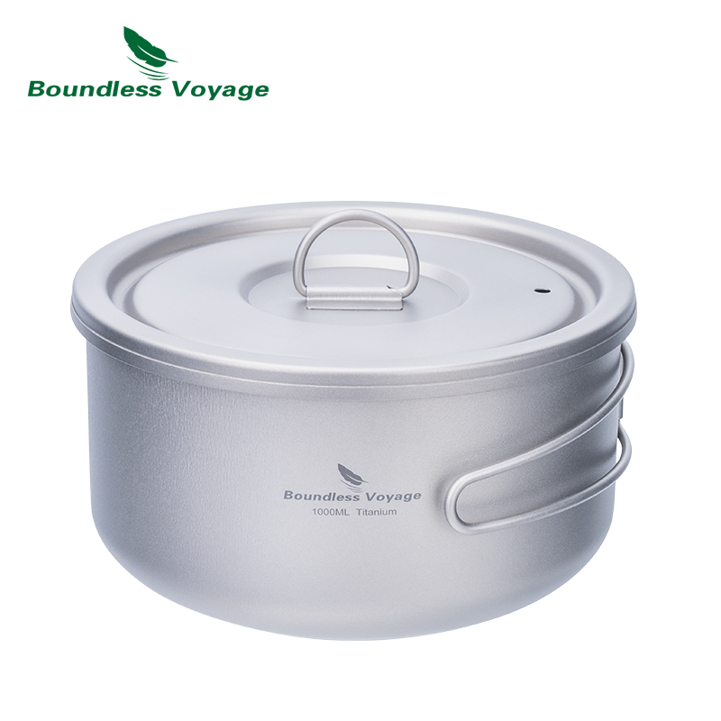 Camping Cooking Pot - Olla de Camping de titanio Boundless