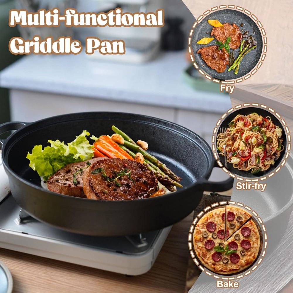 Sartén de Hierro Fundido con M - Skillet Cast Iron Camp reseña y precio