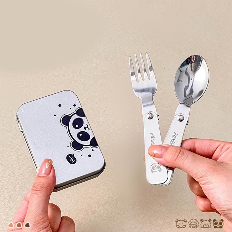 Juego cubiertos plegables para - Camping Cooking Cutlery Set reseña y precio