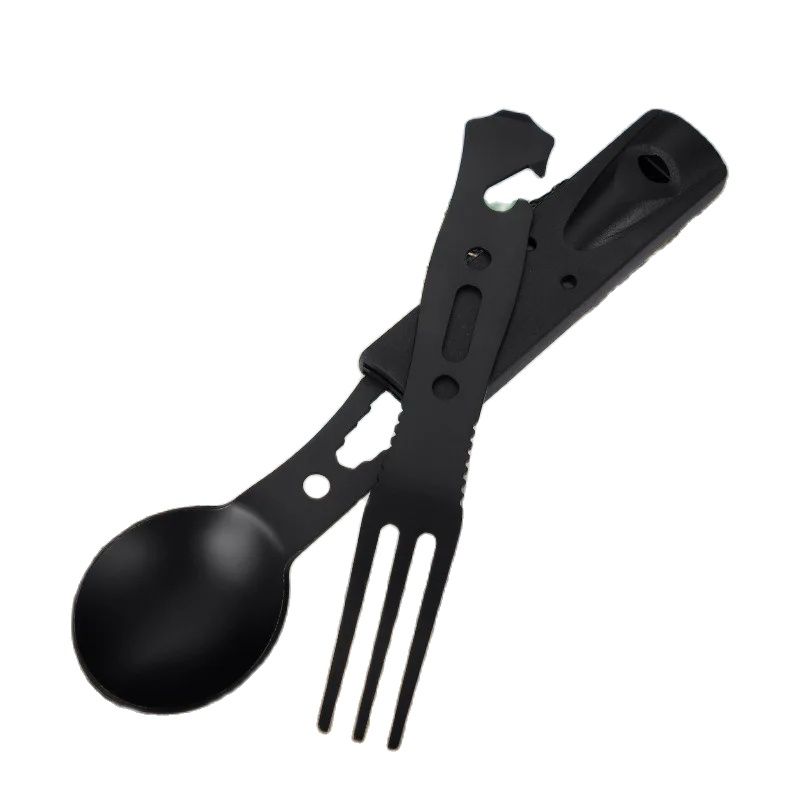 Juego de Cubiertos de Acero In - Camping Cooking Cutlery Set reseña y precio