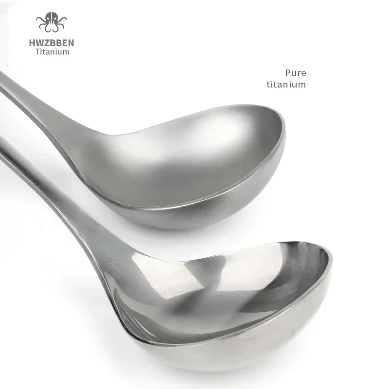 HWZBBEN-cucharas de sopa de ti - Camping Cooking Hardware reseña y precio