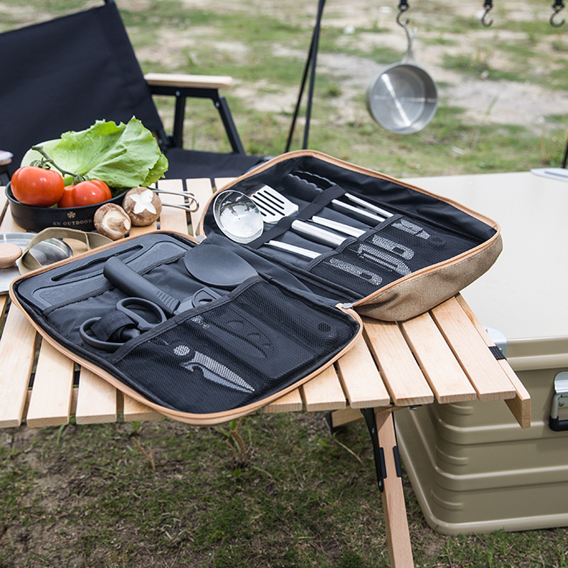 Juego de Utensilios de Cocina  - Camping Outdoor Cooking Equipment reseña y precio