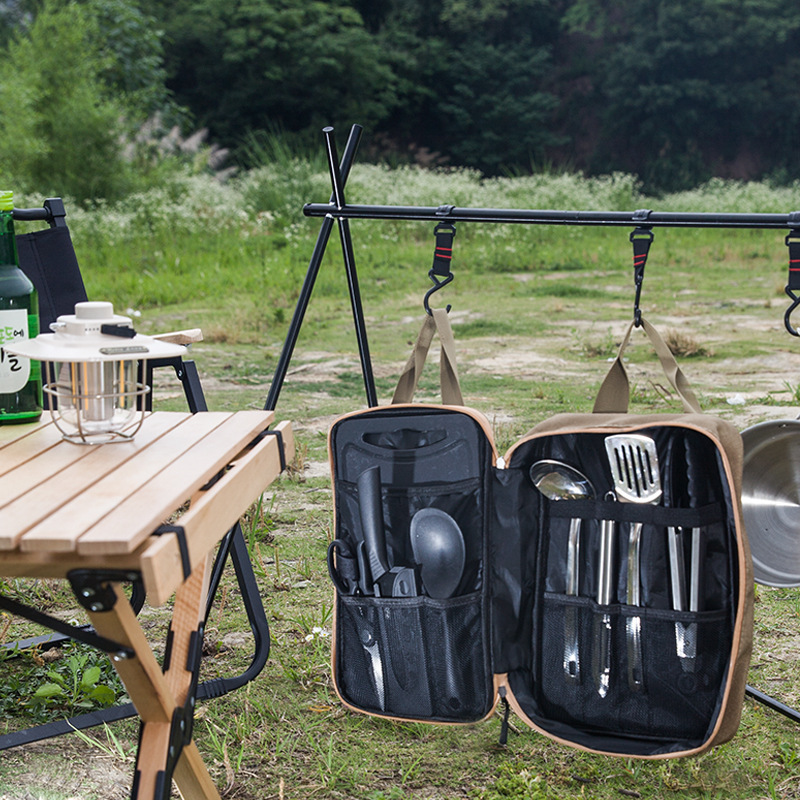 Juego de Utensilios de Cocina  - Camping Outdoor Cooking Equipment reseña y precio