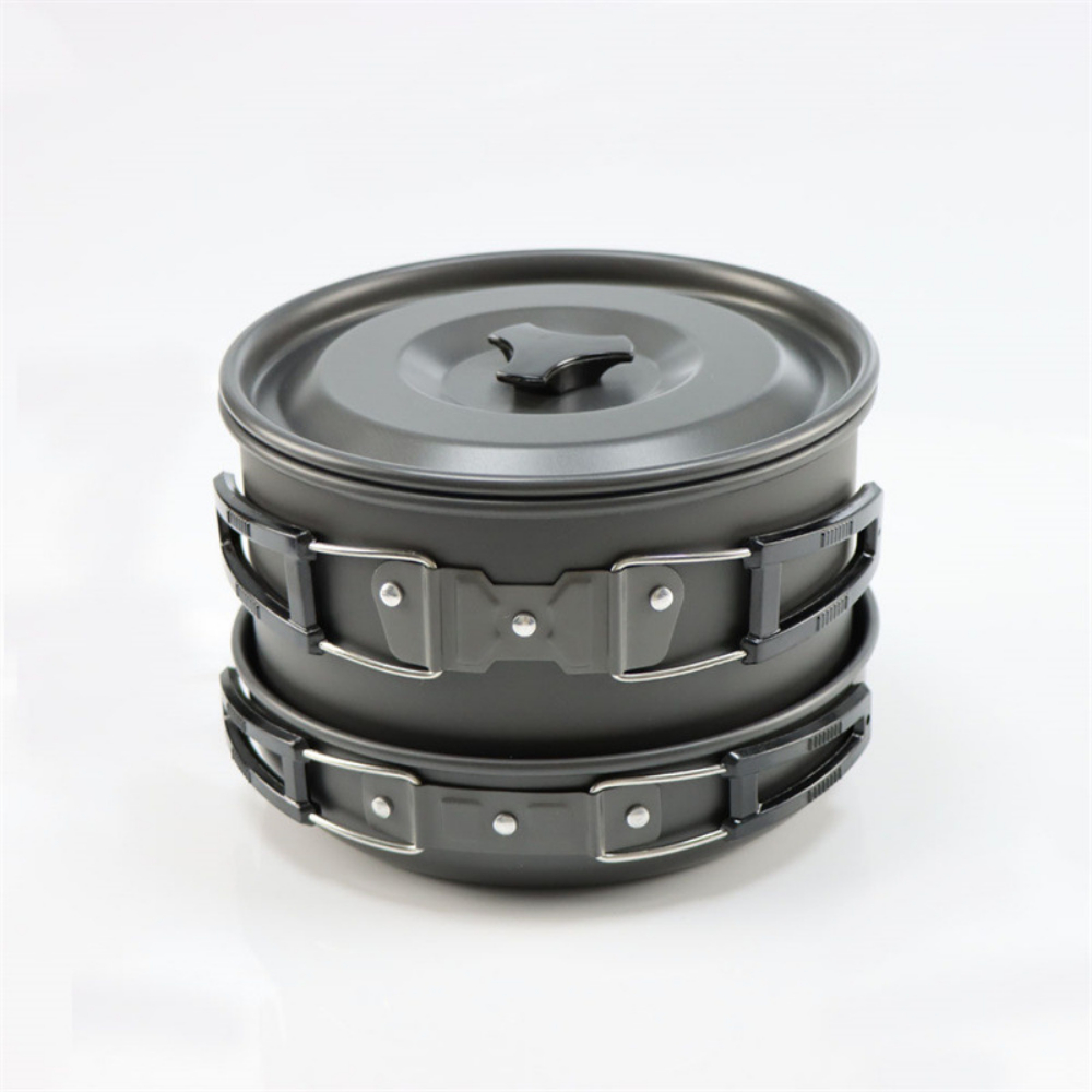 Juego de Cocina para Acampar a - Camping Cooking Set Large reseña y precio