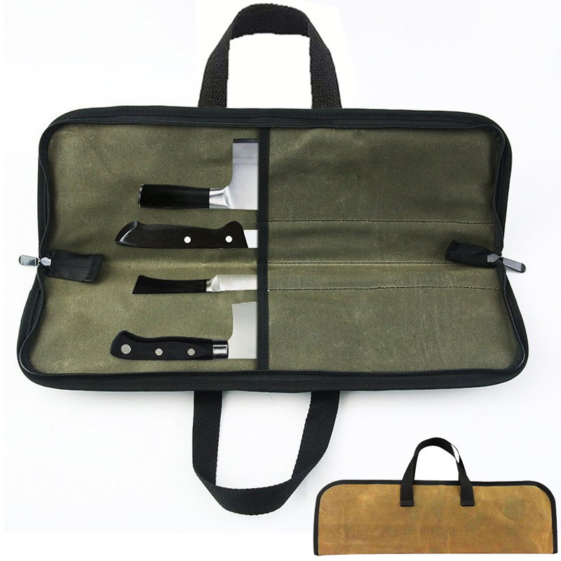 Bolsa para cuchillos de Chef d - Japanese Camping Cooking reseña y precio