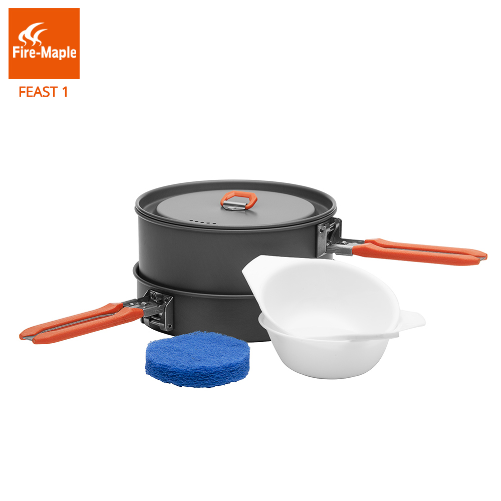 Fire Maple Feast 1-utensilios  - Camping Cooking Pot Set reseña y precio
