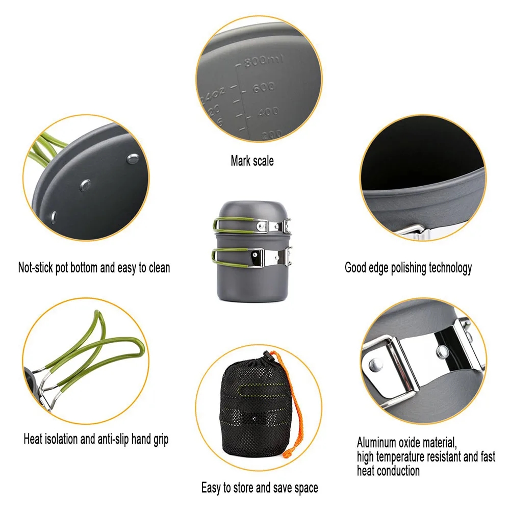 Utensilios de cocina para acam - Camping Cooking Hardware reseña y precio