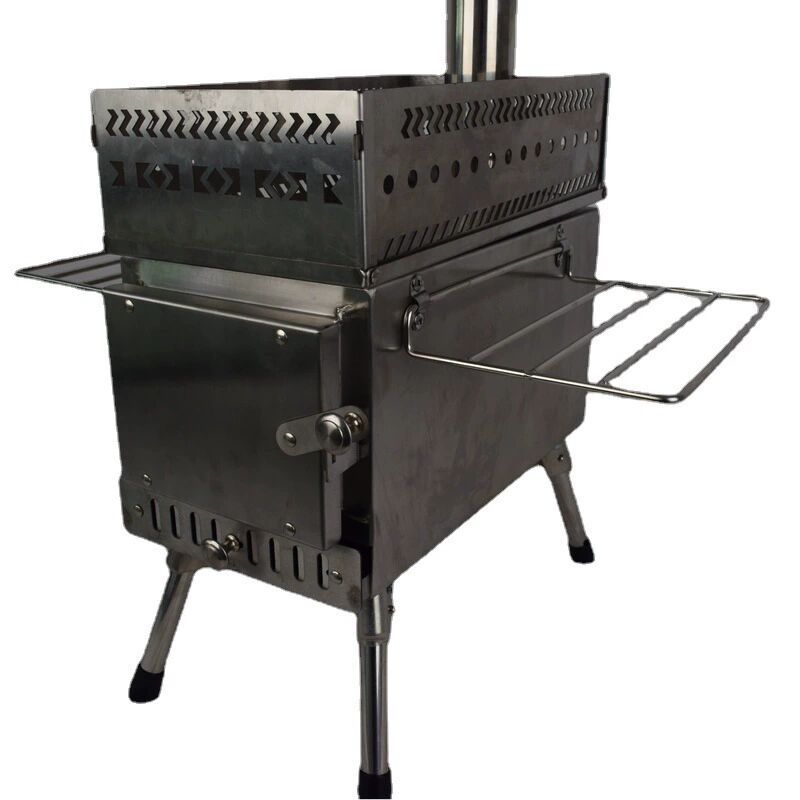 Estufa de Leña Plegable de Ace - Camping Cooking Fire Stove reseña y precio