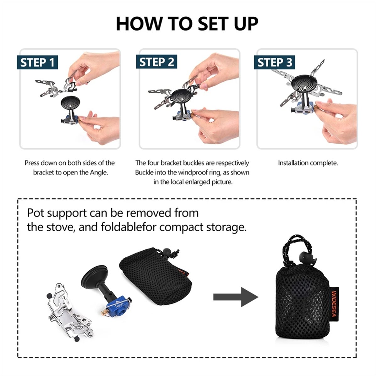 ABJV Quemador de gas para acam - Camping Cooking Fuel reseña y precio