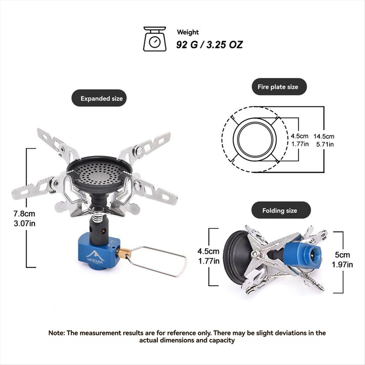 ABJV Quemador de gas para acam - Camping Cooking Fuel reseña y precio