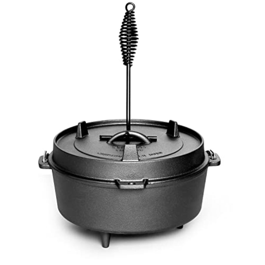 Olla de hierro fundido precura - Skillet Cast Iron Camp reseña y precio