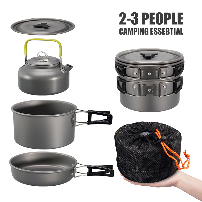 WESTTUNE-Kit de utensilios de  - Camping Cooking Sets reseña y precio