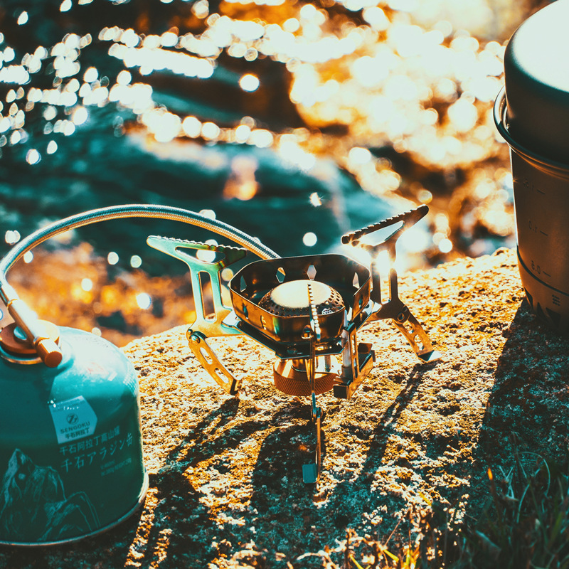 Estufa de gas portátil tipo sp - Camping Cooking Gas Canister reseña y precio