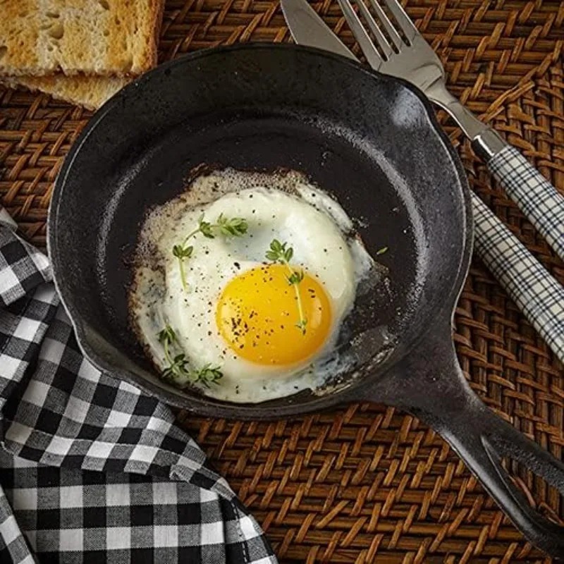 Sartén para acampar en interio - Skillet Cast Iron Camp reseña y precio