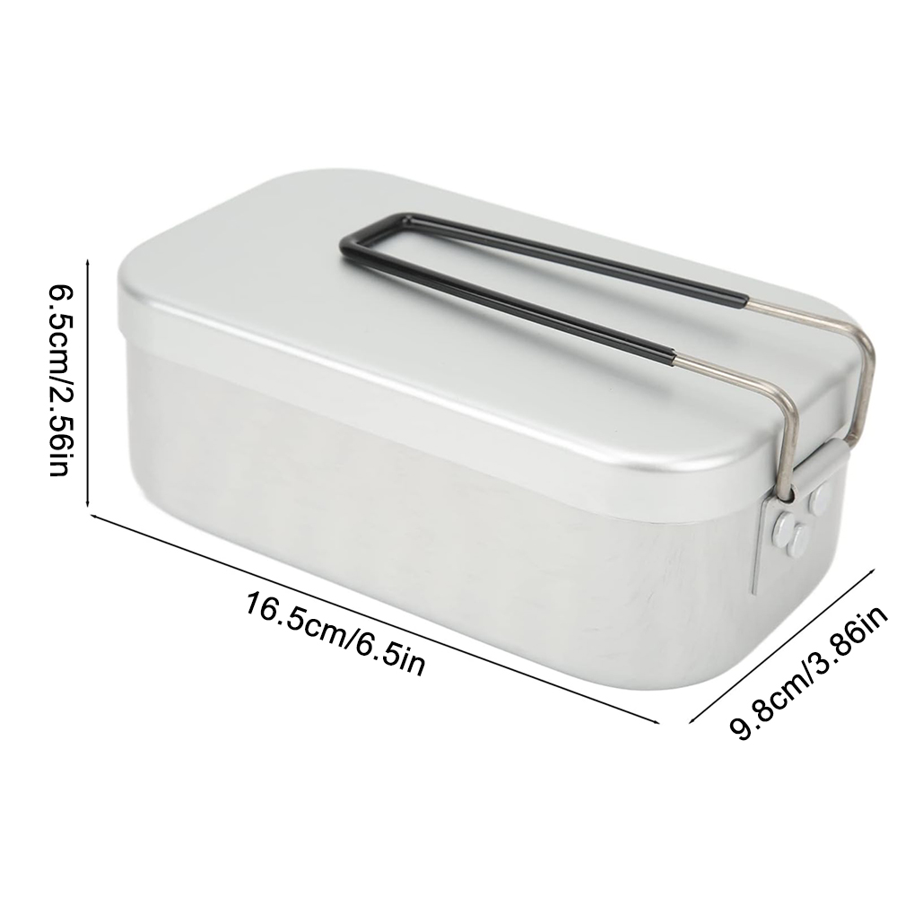 Fiambreras de aluminio de 800M - Camping Cooking Sets reseña y precio