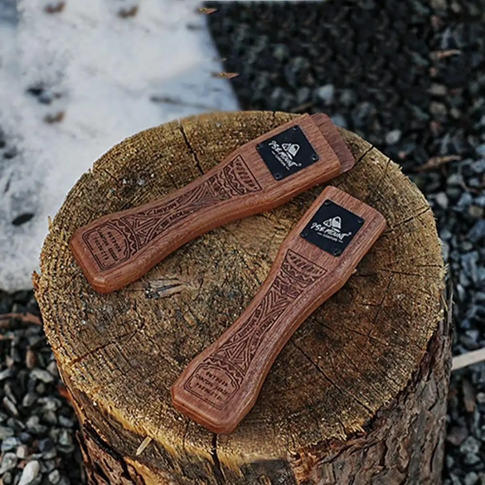 Sartén de madera natural para  - Camping Cooking Sets reseña y precio