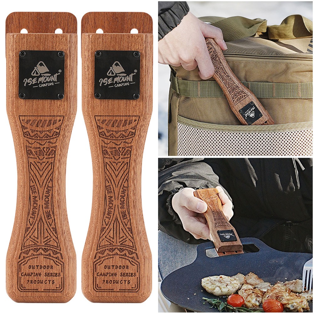 Sartén de madera natural para  - Camping Cooking Sets reseña y precio