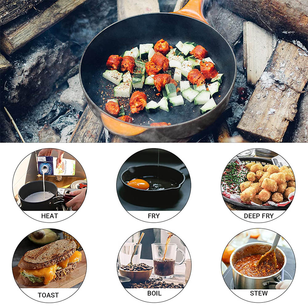 Juego de picnic de cocina al a - Camping Cooking Pot Set reseña y precio