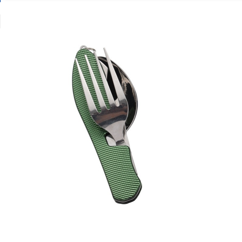 Juego de cubiertos plegables d - Camping Cooking Cutlery Set reseña y precio