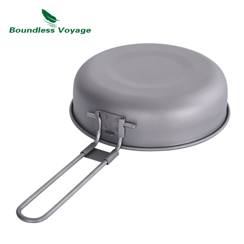 Sartén de titanio ultraligera  - Camping Cooking Sets reseña y precio