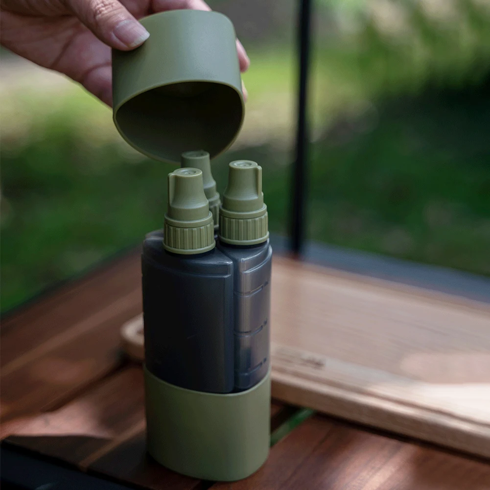 Dispensador de condimentos 3 e - Camping Outdoor Cooking Equipment reseña y precio