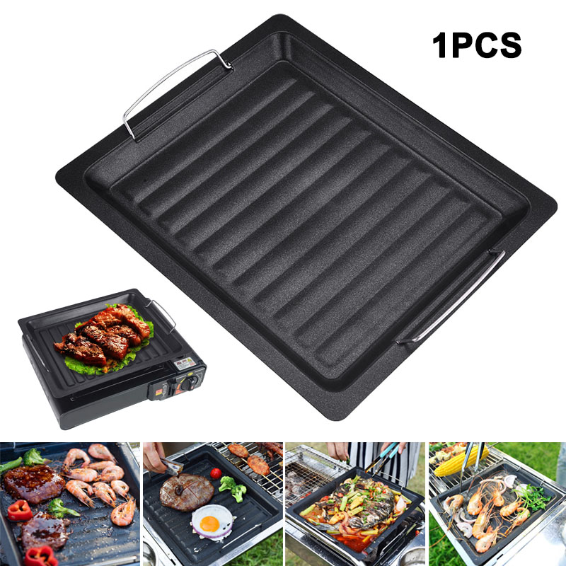 Sartén cuadrada gruesa para ex - Camping Cooking Sets reseña y precio