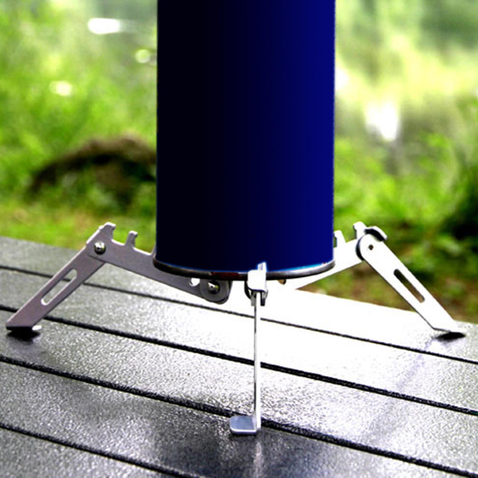 Soporte portátil para bote de  - Camping Cooking Gas Canister reseña y precio