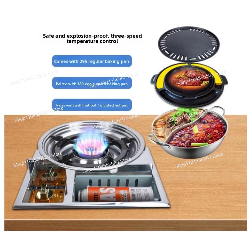 Estufa de Gas Portátil con Tan - Camping Cooking Gas Canister reseña y precio