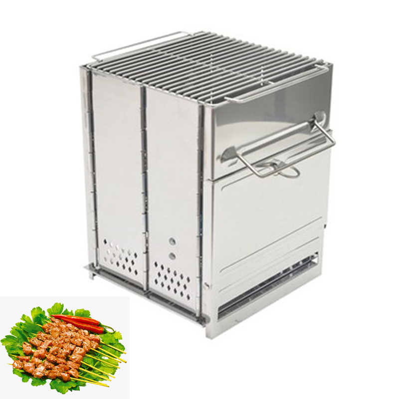 Estufa de Leña Portátil Desmon - Camping Outdoor Cooking Equipment reseña y precio