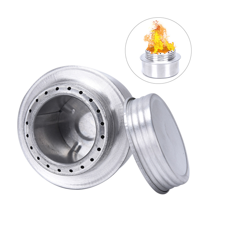 Estufa de Alcohol plateada ult - Camping Cooking Fuel reseña y precio