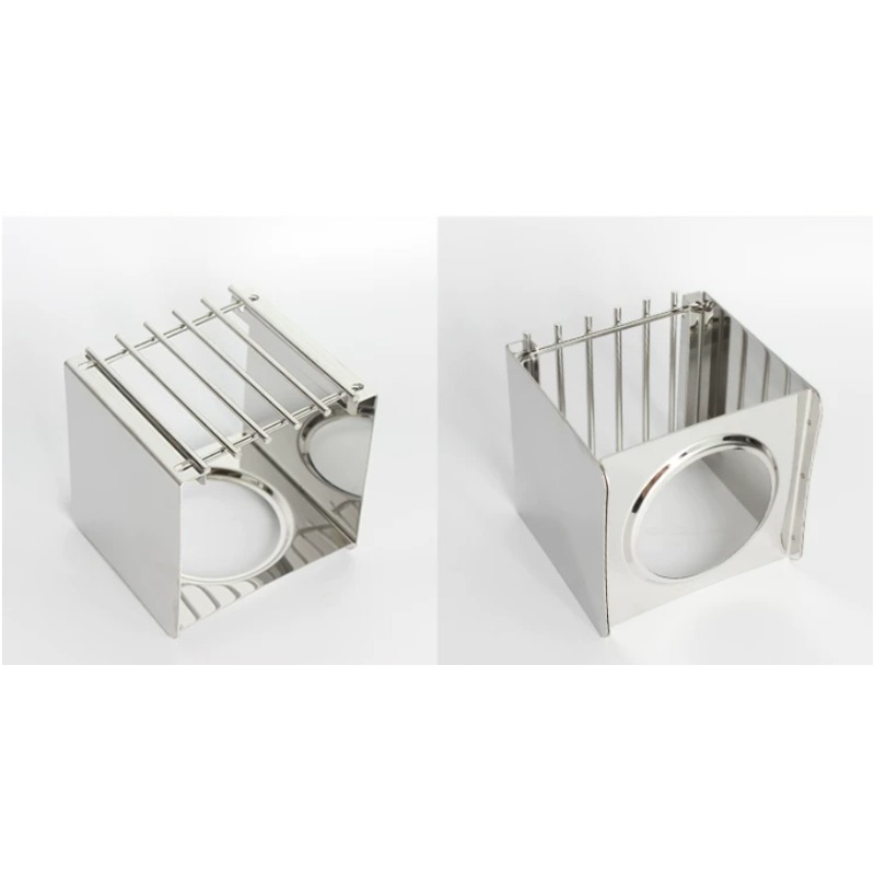 Soporte Cuadrado de Acero Inox - Camping Cooking Sets reseña y precio