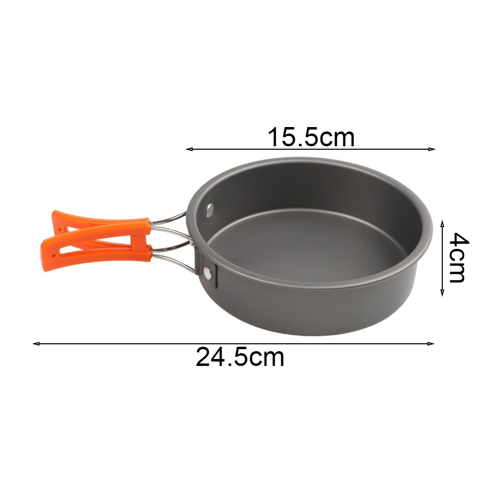 Sartén de aluminio que conduce - Campfire Cooking Anime reseña y precio