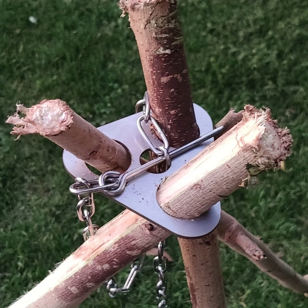 Trípode de Acero Inoxidable pa - Camping Cooking Sets reseña y precio