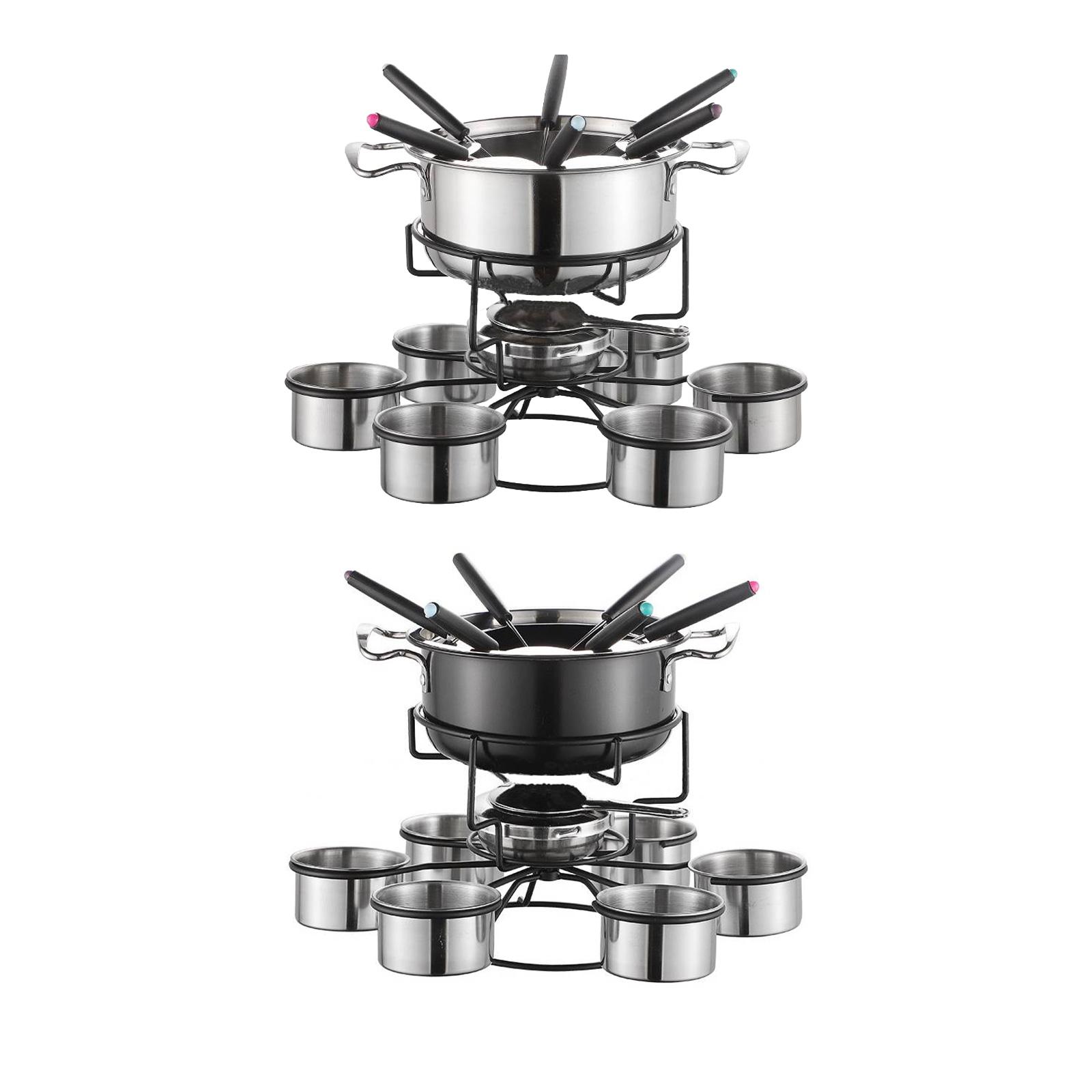 Juego de ollas para fondue, es - Camping Cooking Sets reseña y precio