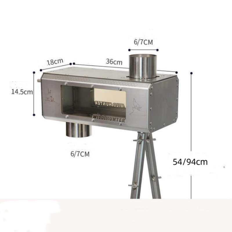 Estufa de Leña para Camping co - Camping Cooking Fire Stove reseña y precio