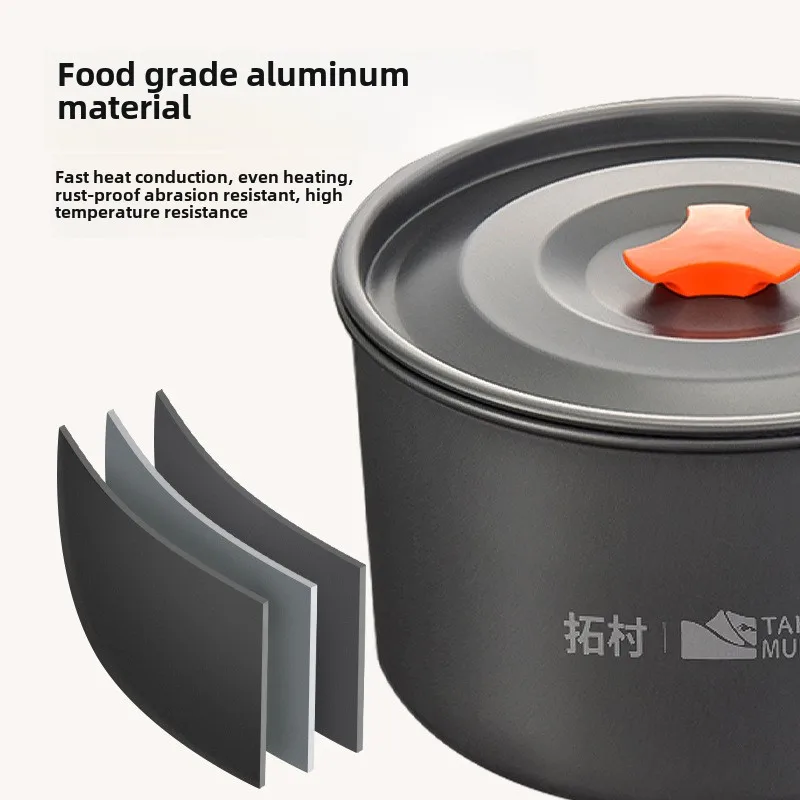 Juego de utensilios de cocina  - Camping Outdoor Cooking Equipment reseña y precio