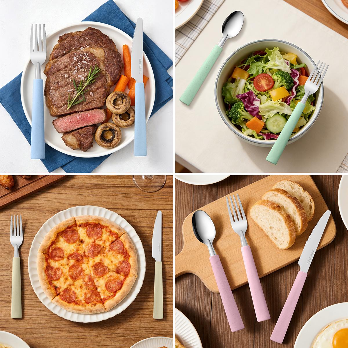 1 juego de cubiertos portátile - Camping Cooking Cutlery Set reseña y precio