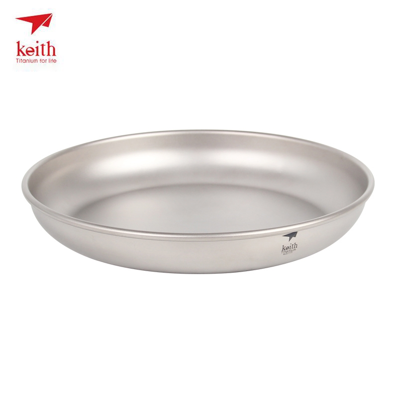 Placa de titanio Keith, platos - Camping Cooking Disc reseña y precio