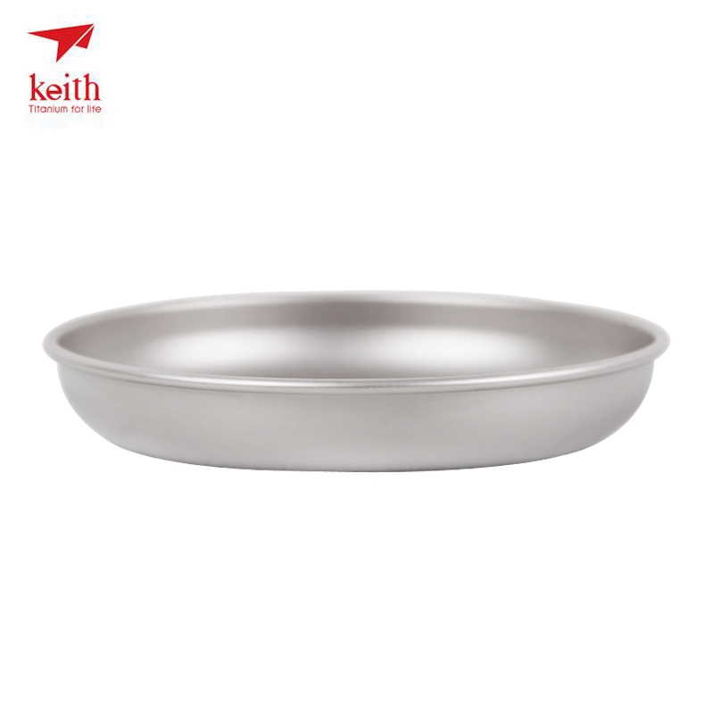 Placa de titanio Keith, platos - Camping Cooking Disc reseña y precio